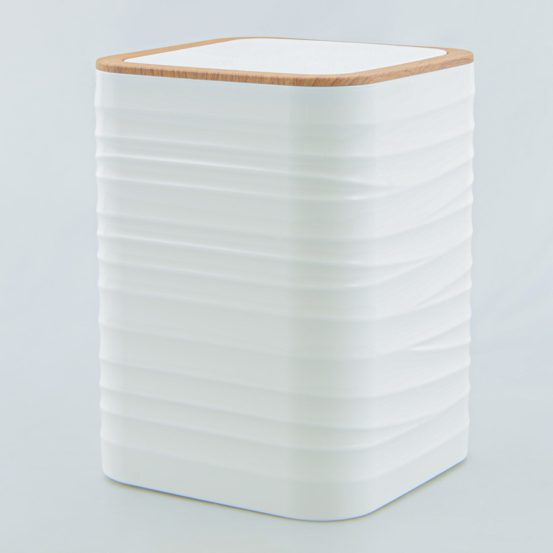 Poubelle De Salle De Bain Avec Couvercle, Corbeille à Papier